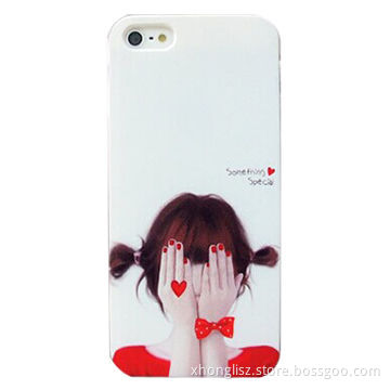 Cute printing PC case for iPhone, OEM & ODM are welcome